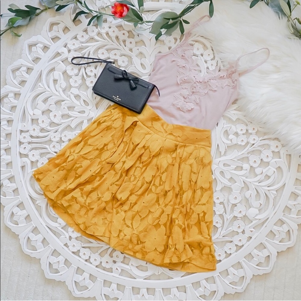 🆕 Floral Lace ANN TAYLOR LOFT Skirt